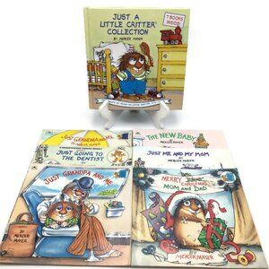 Mercer Mayer 7 LITTLE CRITTER Book Lot 13 Stories Collection Paperback Hardcover